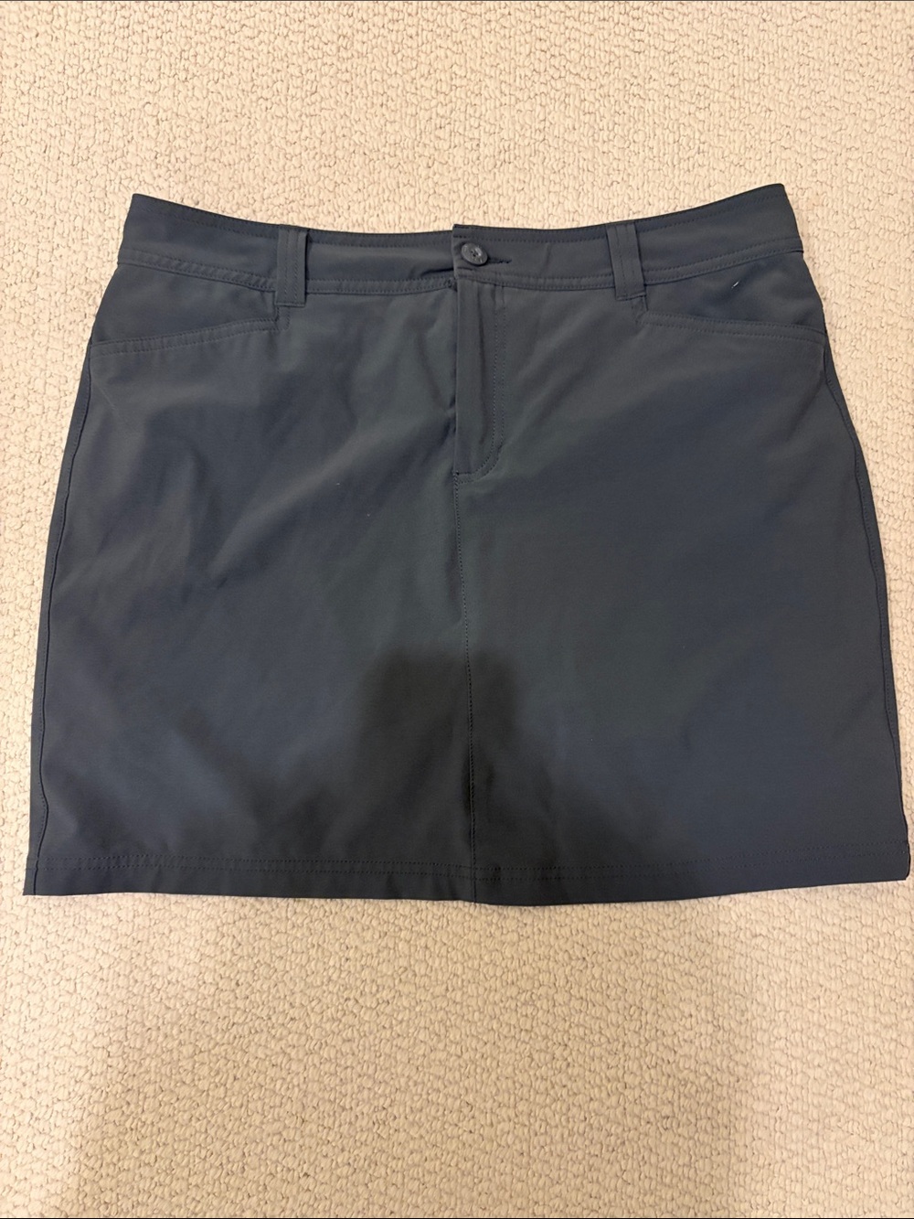 Women's Gray Performance Golf Skort